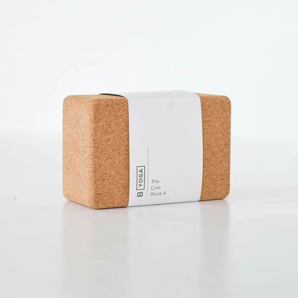B Yoga B BLOCK 4 10cm, Bruin