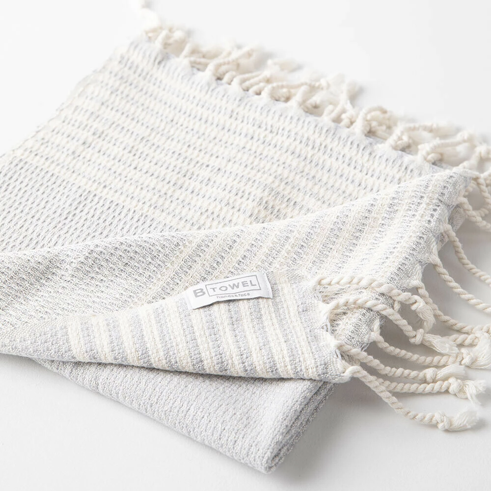 B Yoga B Towel Handen En Gezicht, Zwart - Afbeelding 2