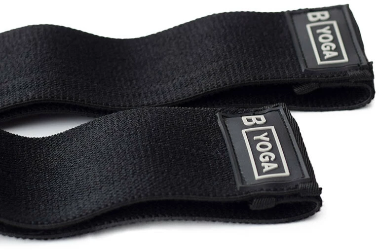 B Yoga The Build Bands Yoga Stretch Band Light & Medium, Zwart - Afbeelding 5