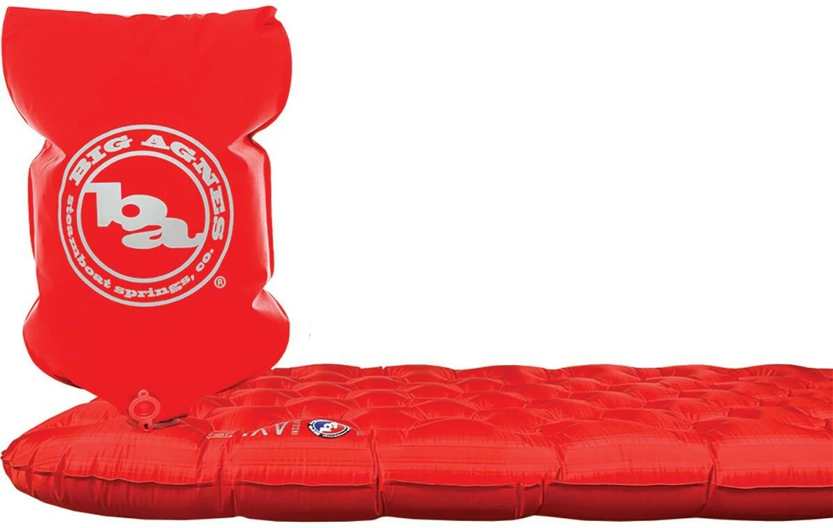 Big Agnes Insulated AXL Air Slaapmat Petite 51x168cm, Rood - Afbeelding 3