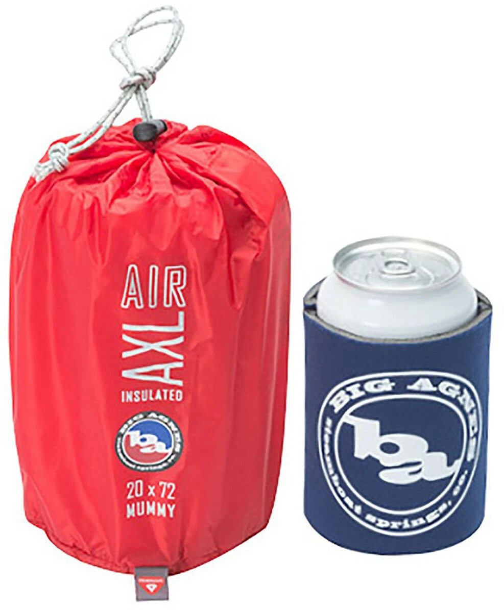 Big Agnes Insulated AXL Air Slaapmat Petite 51x168cm, Rood - Afbeelding 4