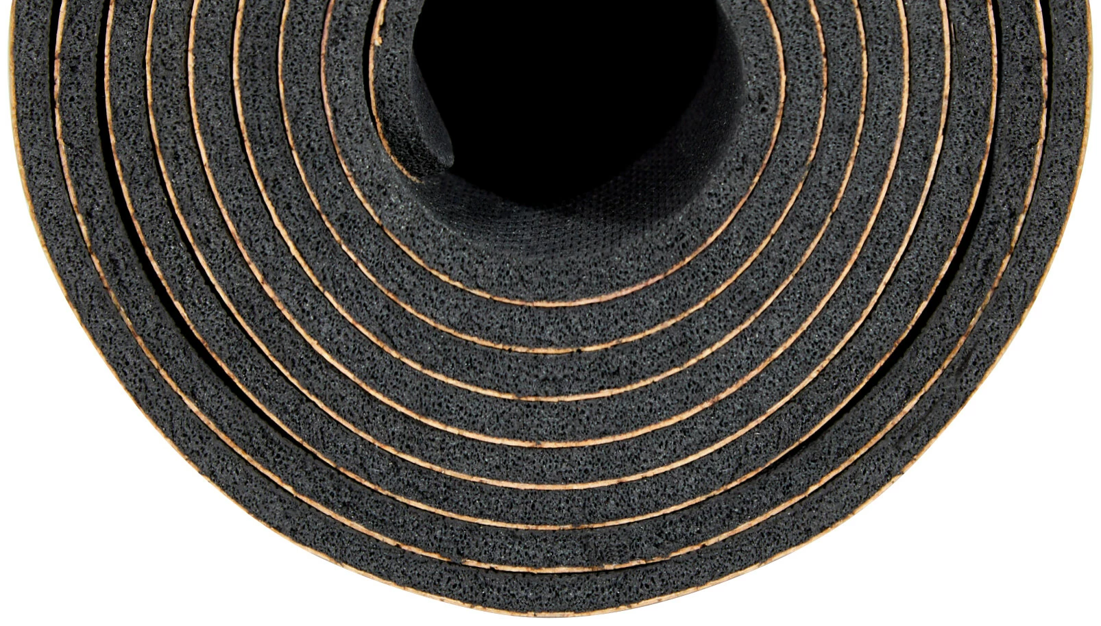 CAMPZ Cork Yogamat L, Bruin - Afbeelding 4