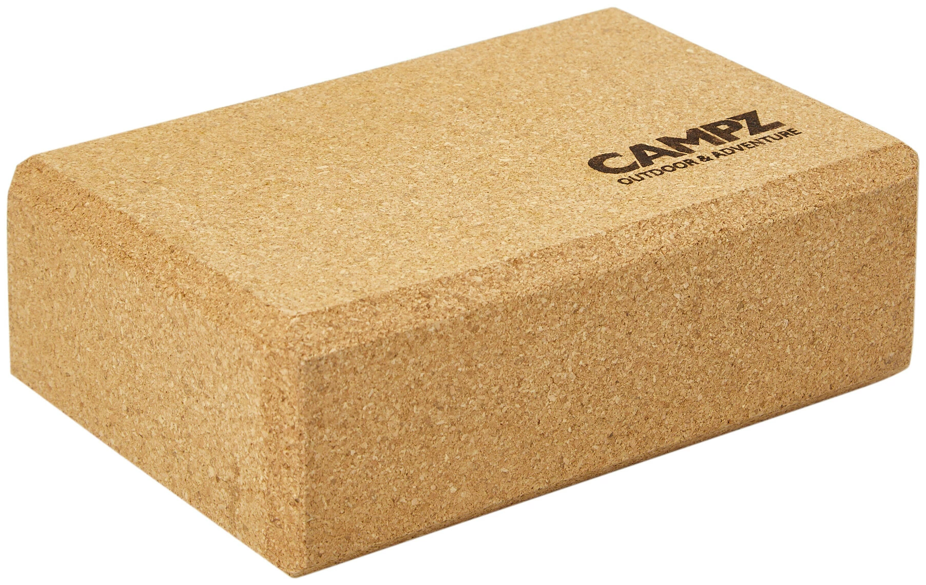 CAMPZ Cork Yoga Block 23x15x7,5cm, Bruin - Afbeelding 2
