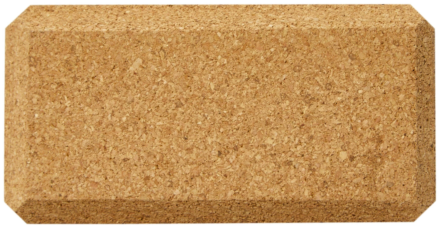 CAMPZ Cork Yoga Block 23x15x7,5cm, Bruin - Afbeelding 4