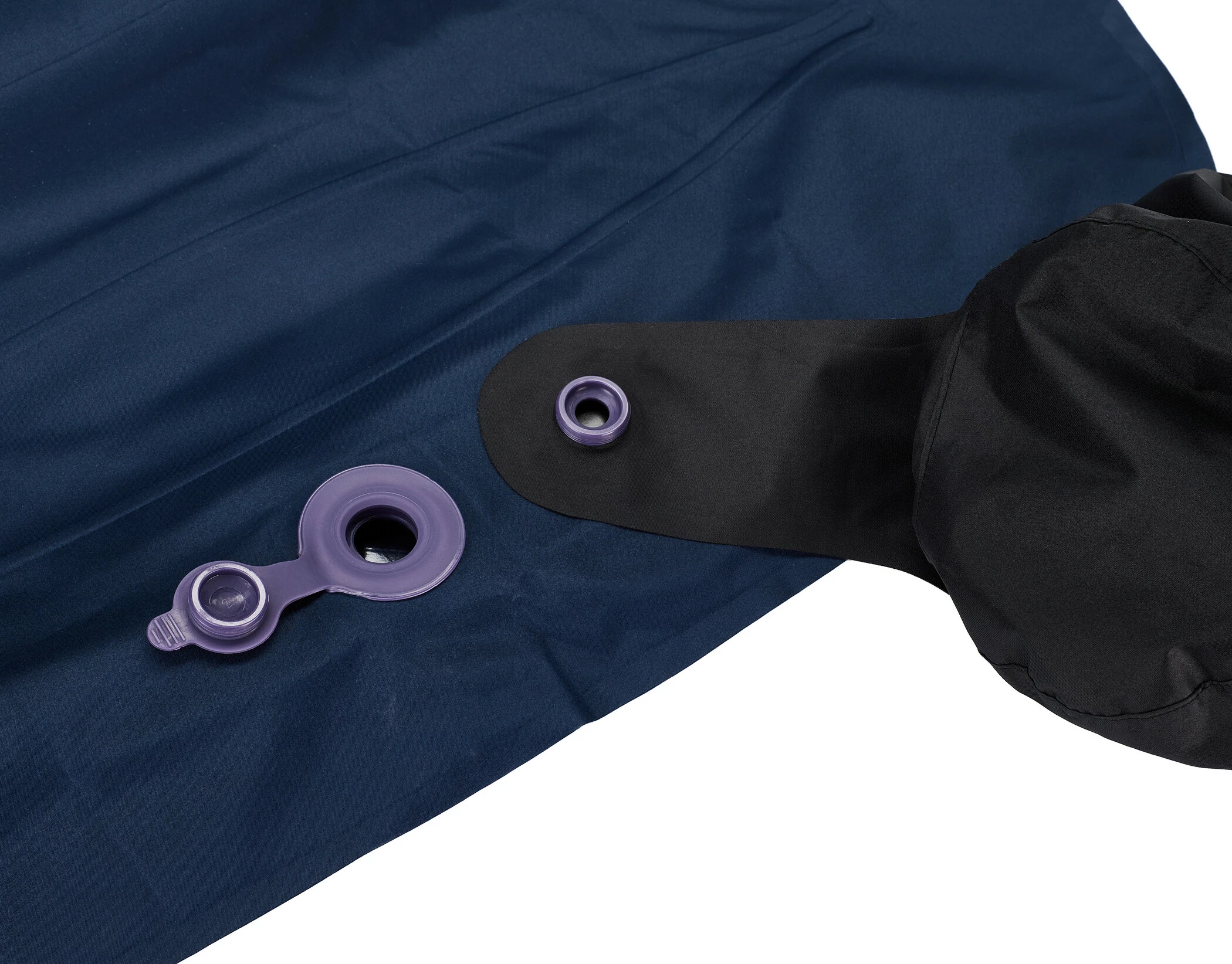 CAMPZ Curved Air Mat, Blauw - Afbeelding 10