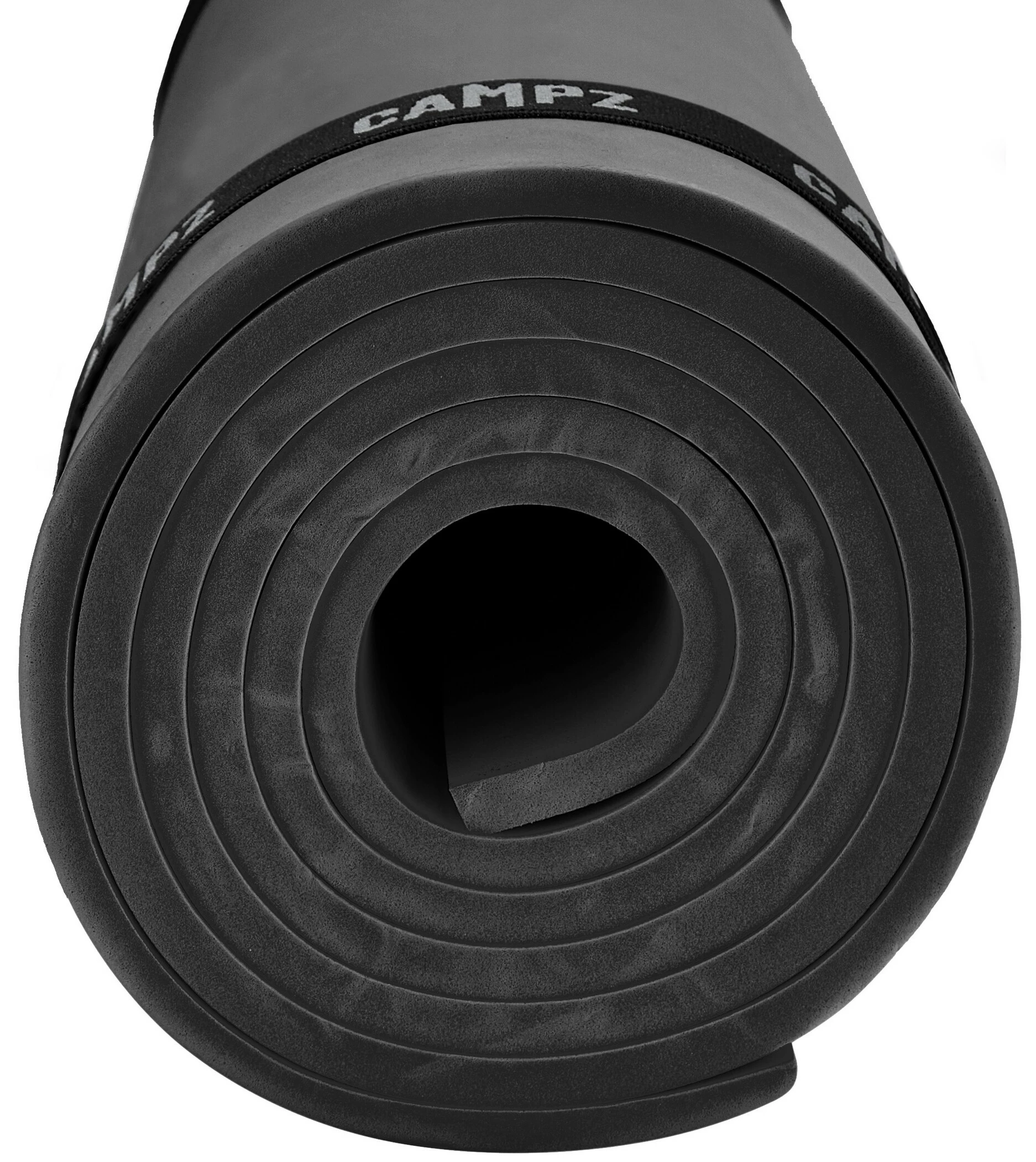 CAMPZ Mat EVA 0.8 Long, Zwart - Afbeelding 2
