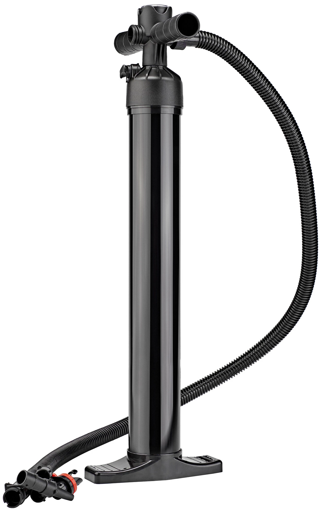 CAMPZ High Pressure Pump 2 X 2,2l With Gauge, Zwart - Afbeelding 2