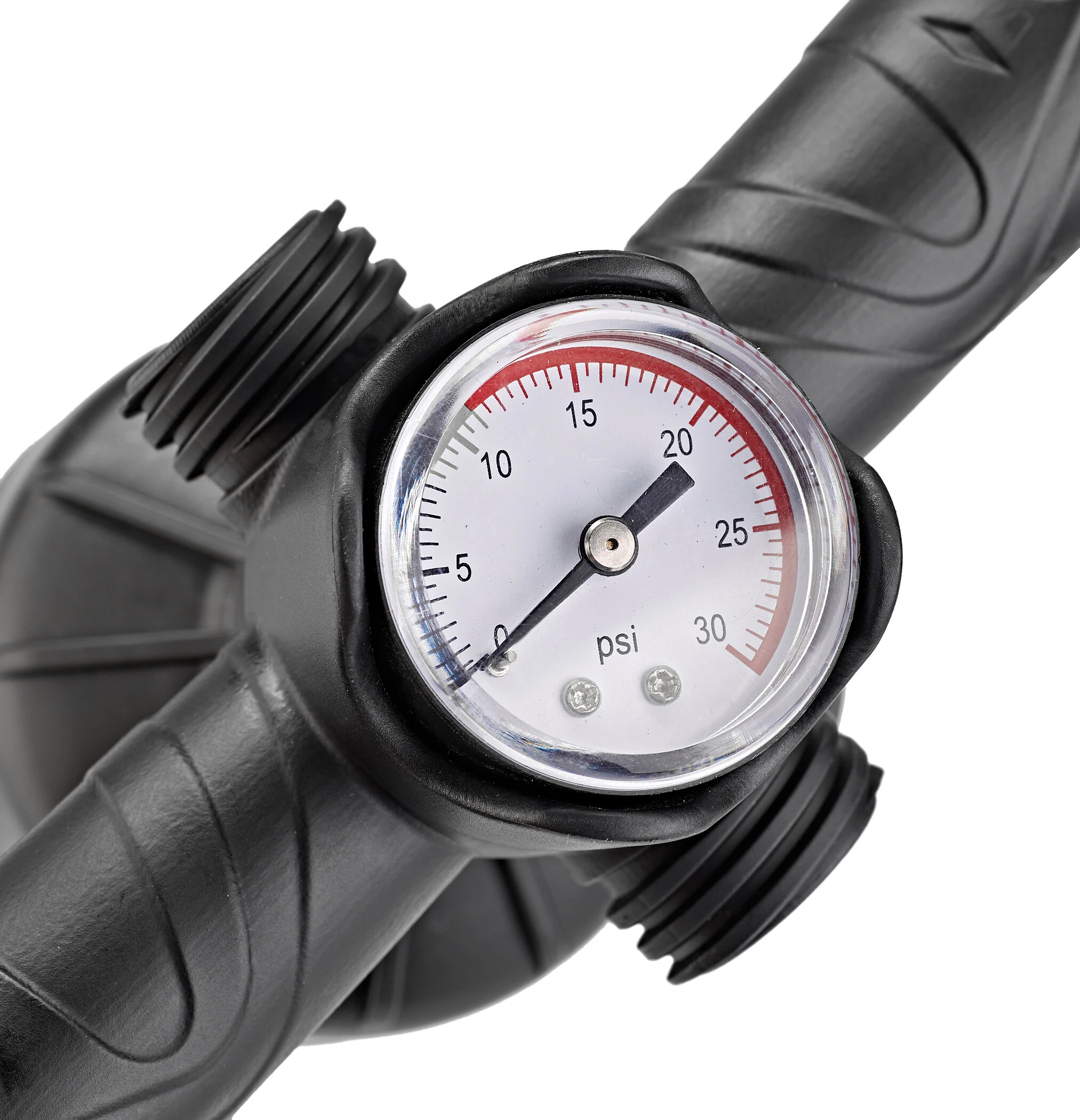 CAMPZ High Pressure Pump 2 X 2,2l With Gauge, Zwart - Afbeelding 5