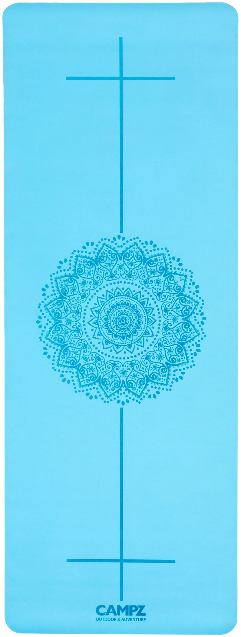 CAMPZ PU Position Line Yogamat M, Grijs - Afbeelding 2