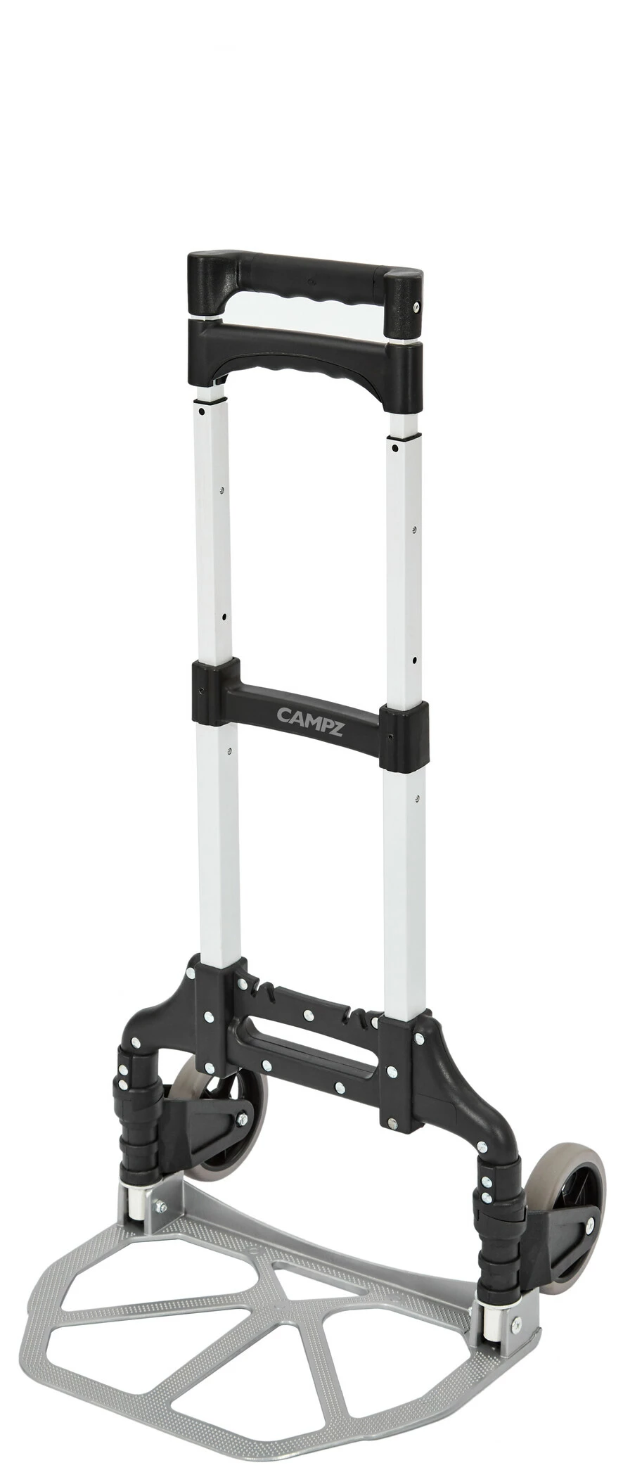 CAMPZ Transport Trolley, Zwart/zilver - Afbeelding 2