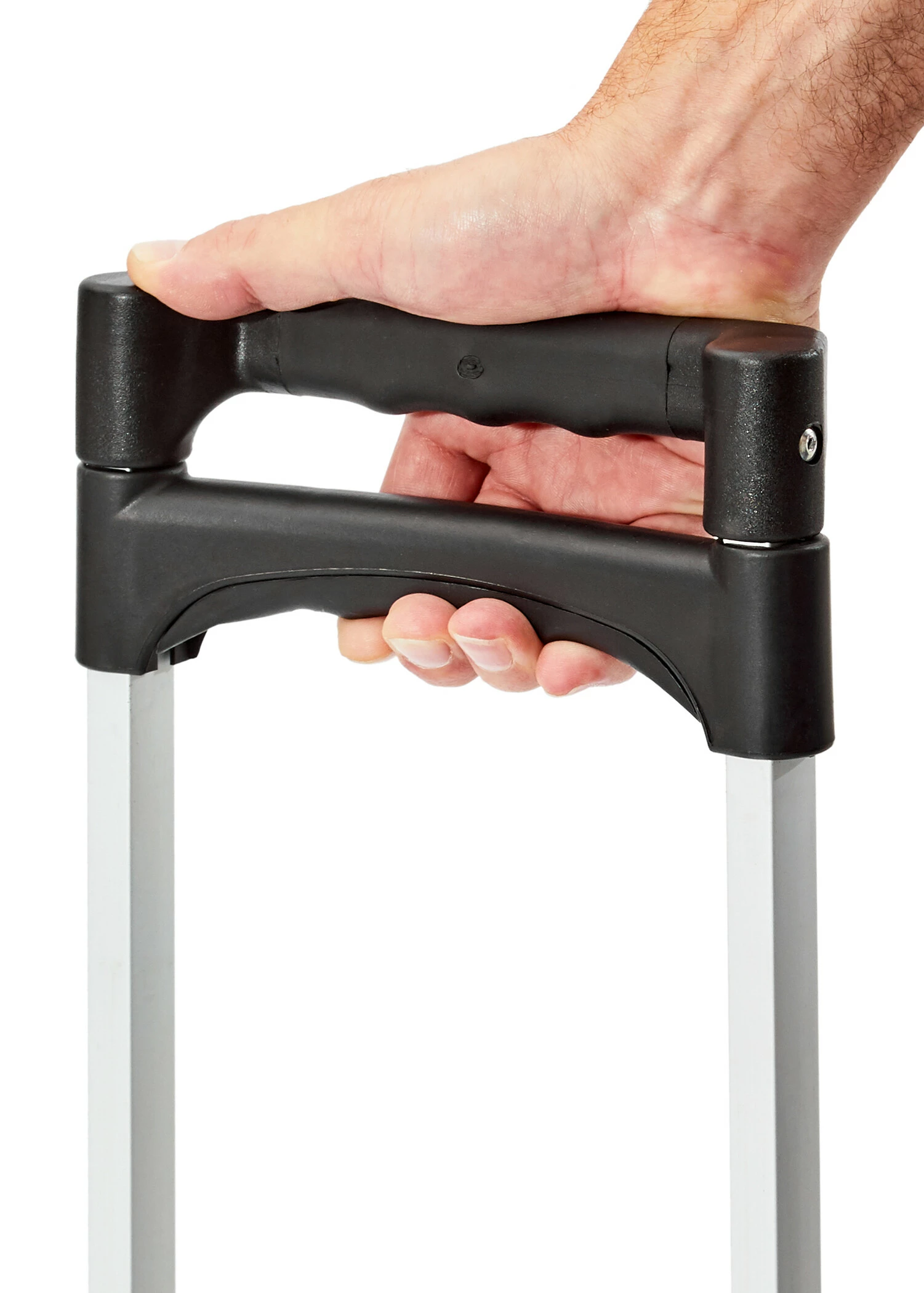 CAMPZ Transport Trolley, Zwart/zilver - Afbeelding 4