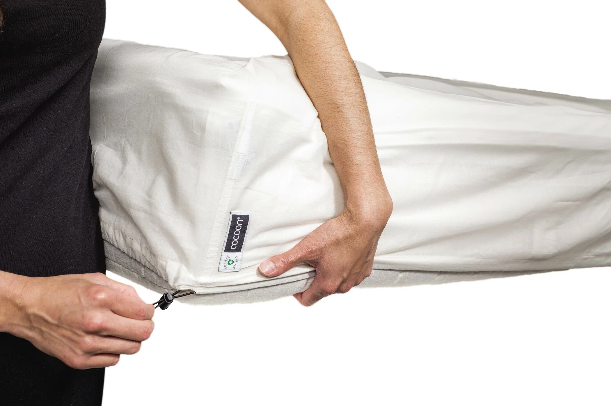 Cocoon Insect Protection Sheet Single, Wit - Afbeelding 2