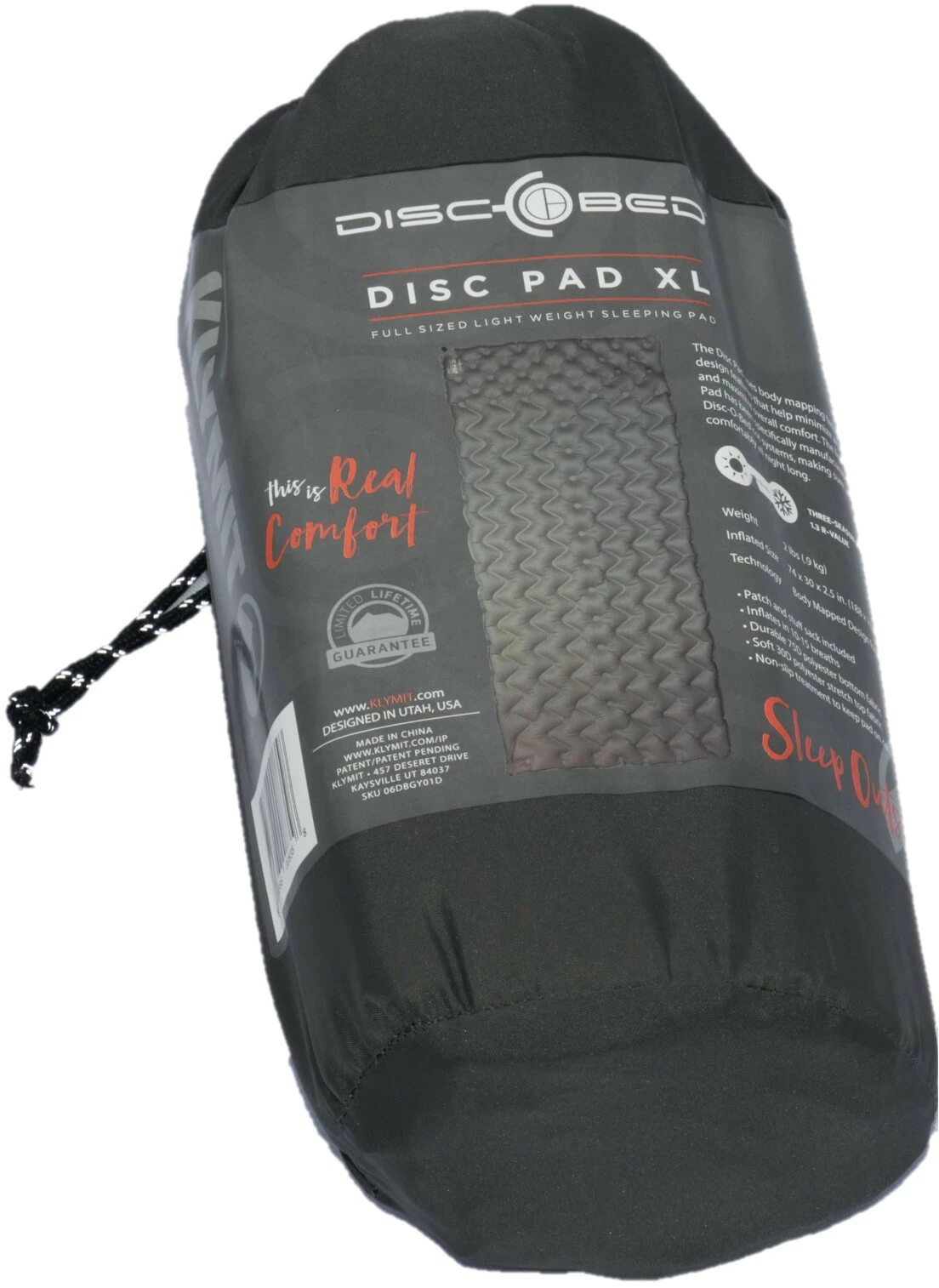 Disc-O-Bed Disc-Pad Air Bed XL, Grijs - Afbeelding 2