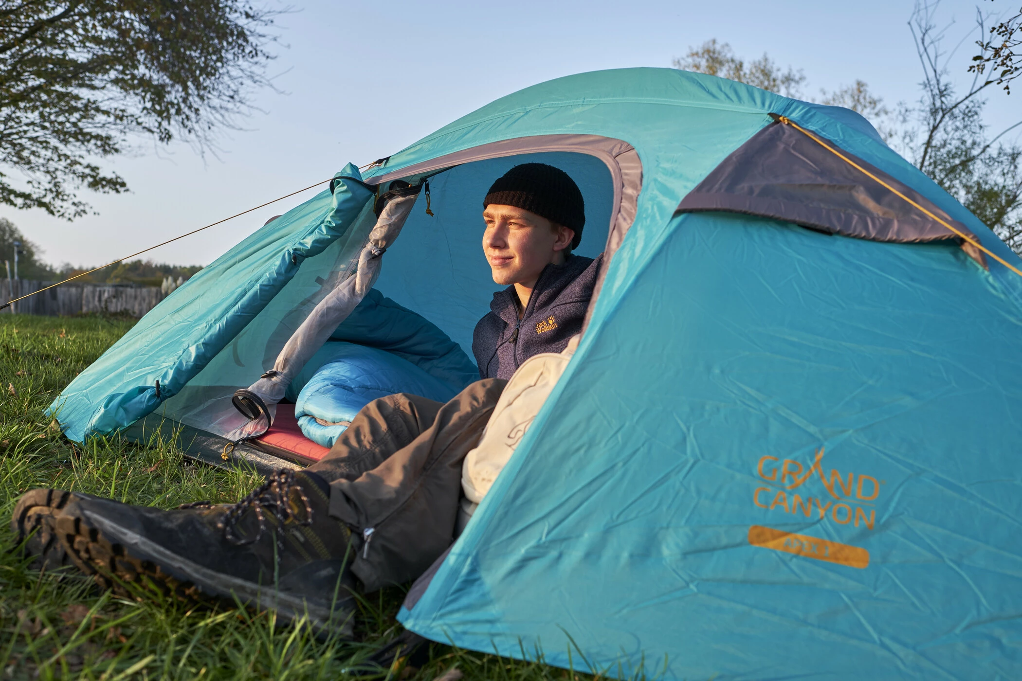 Grand Canyon Hattan 3.8 Zelfopblaasbare Mat L, Groen - Afbeelding 7