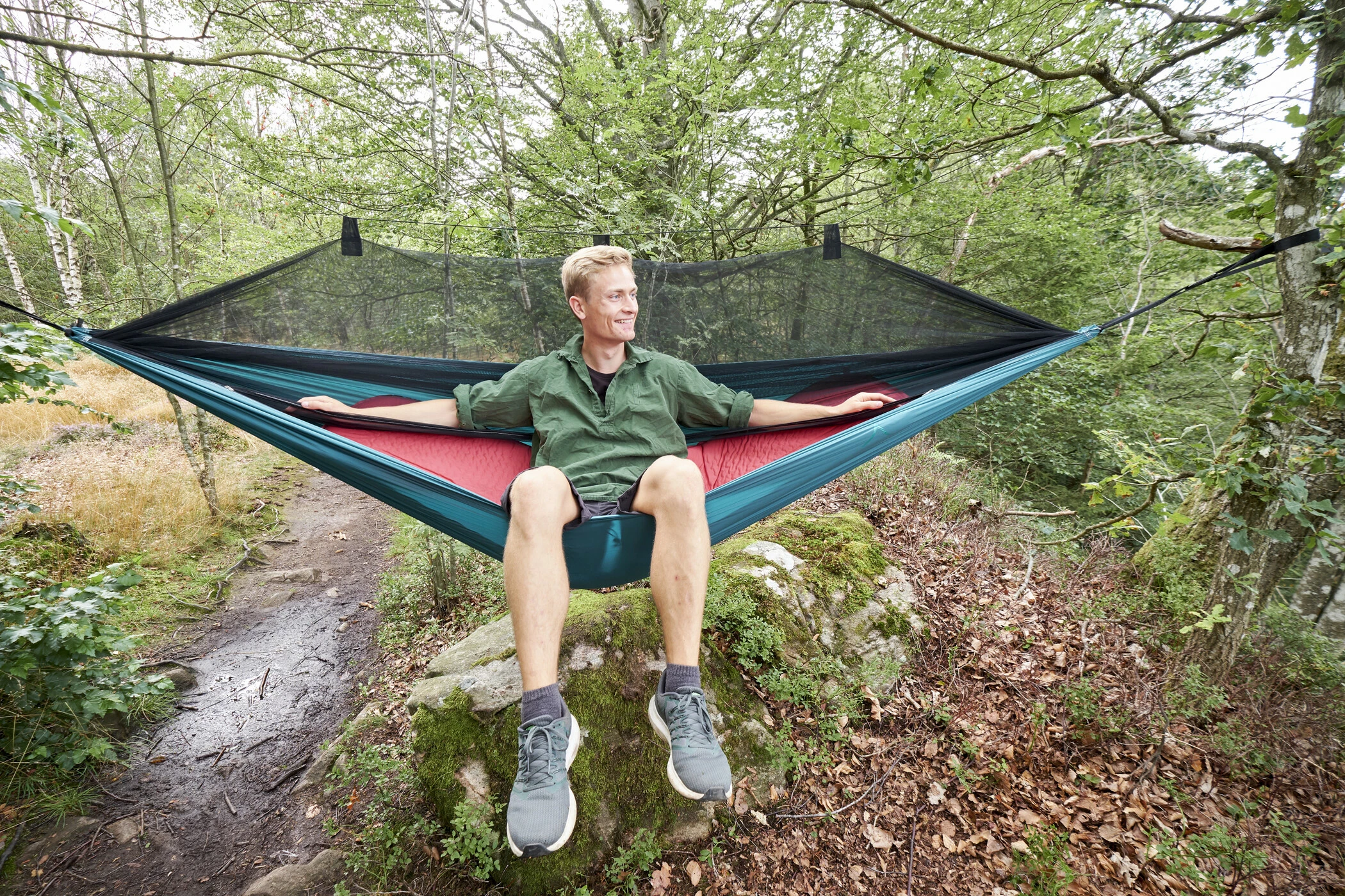 Grand Canyon Hattan 3.8 Zelfopblaasbare Mat L, Groen - Afbeelding 8