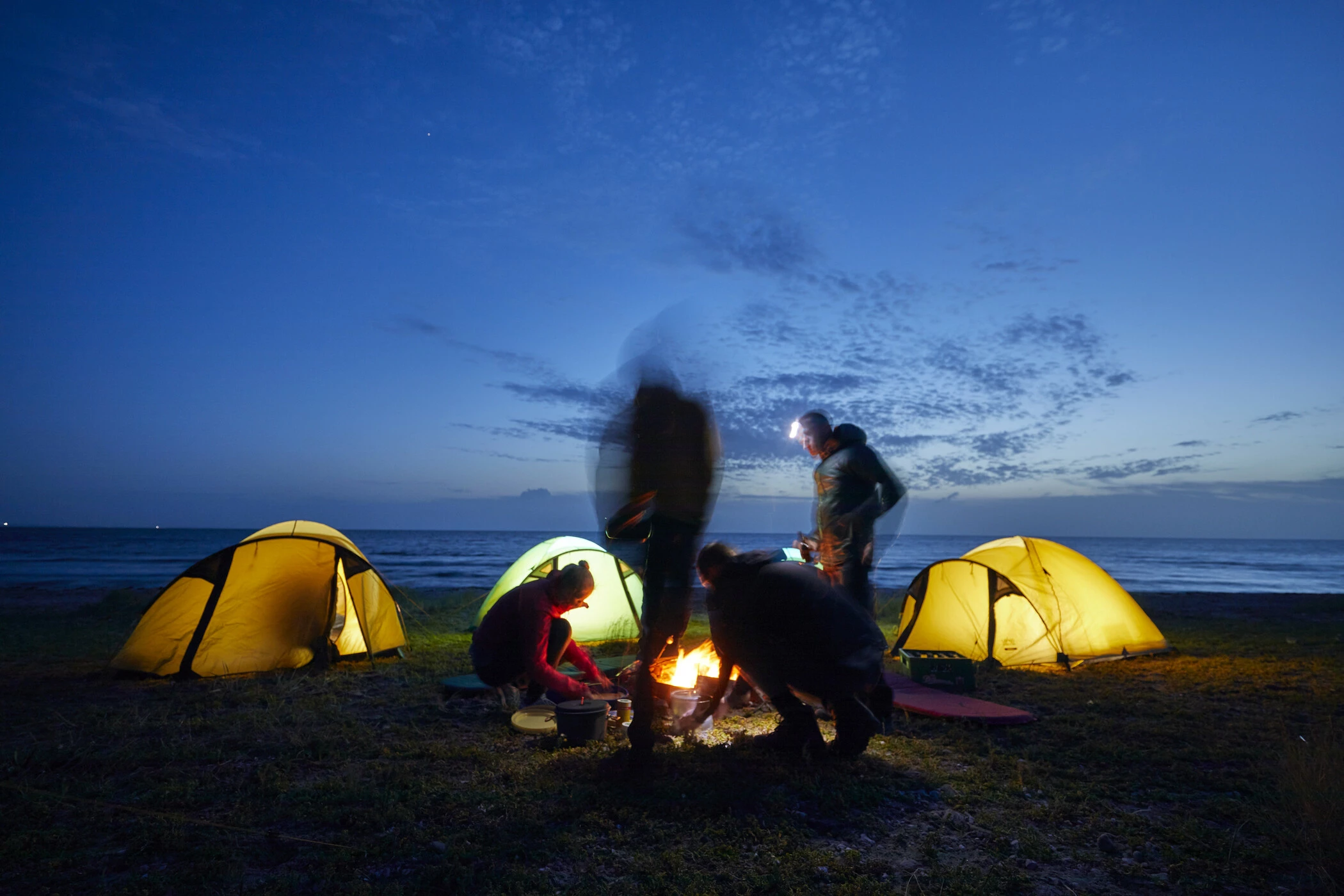 Grand Canyon Hattan 3.8 Zelfopblaasbare Mat M, Blauw - Afbeelding 7