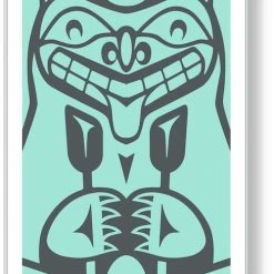 Indiana SUP Fit Inflatable Mat With Bag, Wit/groen