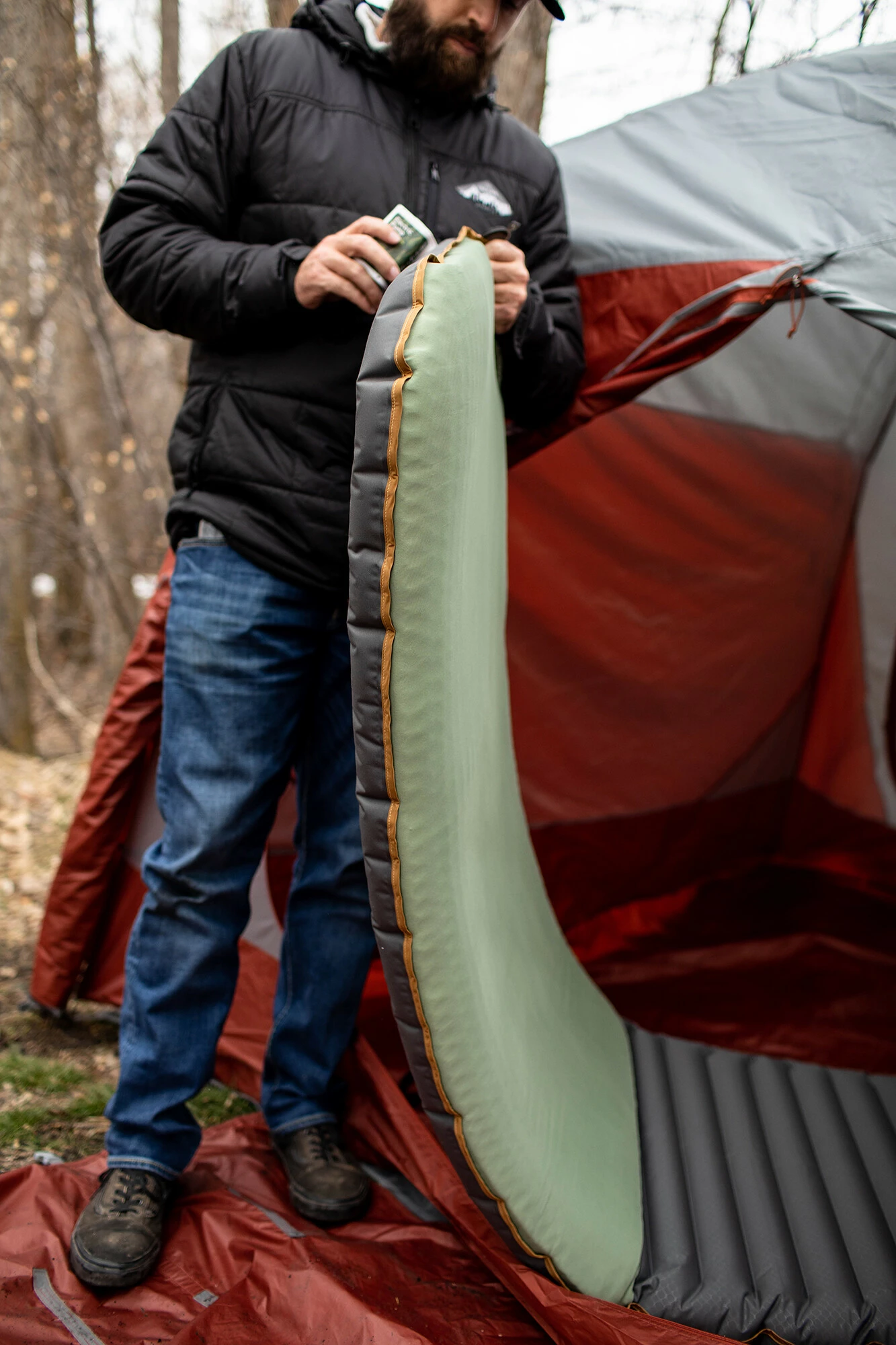 Klymit Klymaloft Sleeping Pad Regular, Olijf - Afbeelding 10