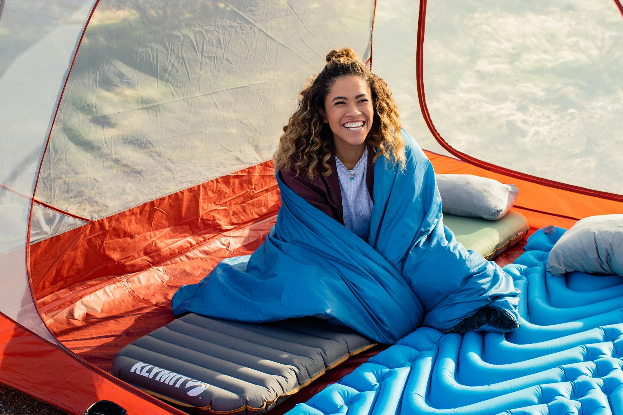 Klymit Klymaloft Sleeping Pad Regular, Olijf - Afbeelding 5