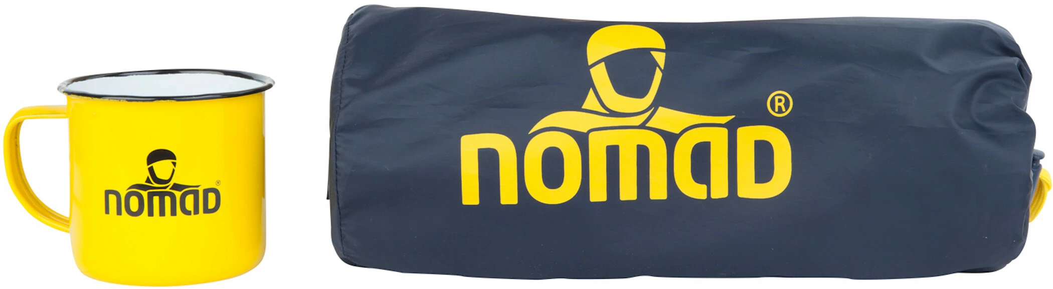 Nomad AirTec L Luchtbed, Geel/grijs - Afbeelding 10