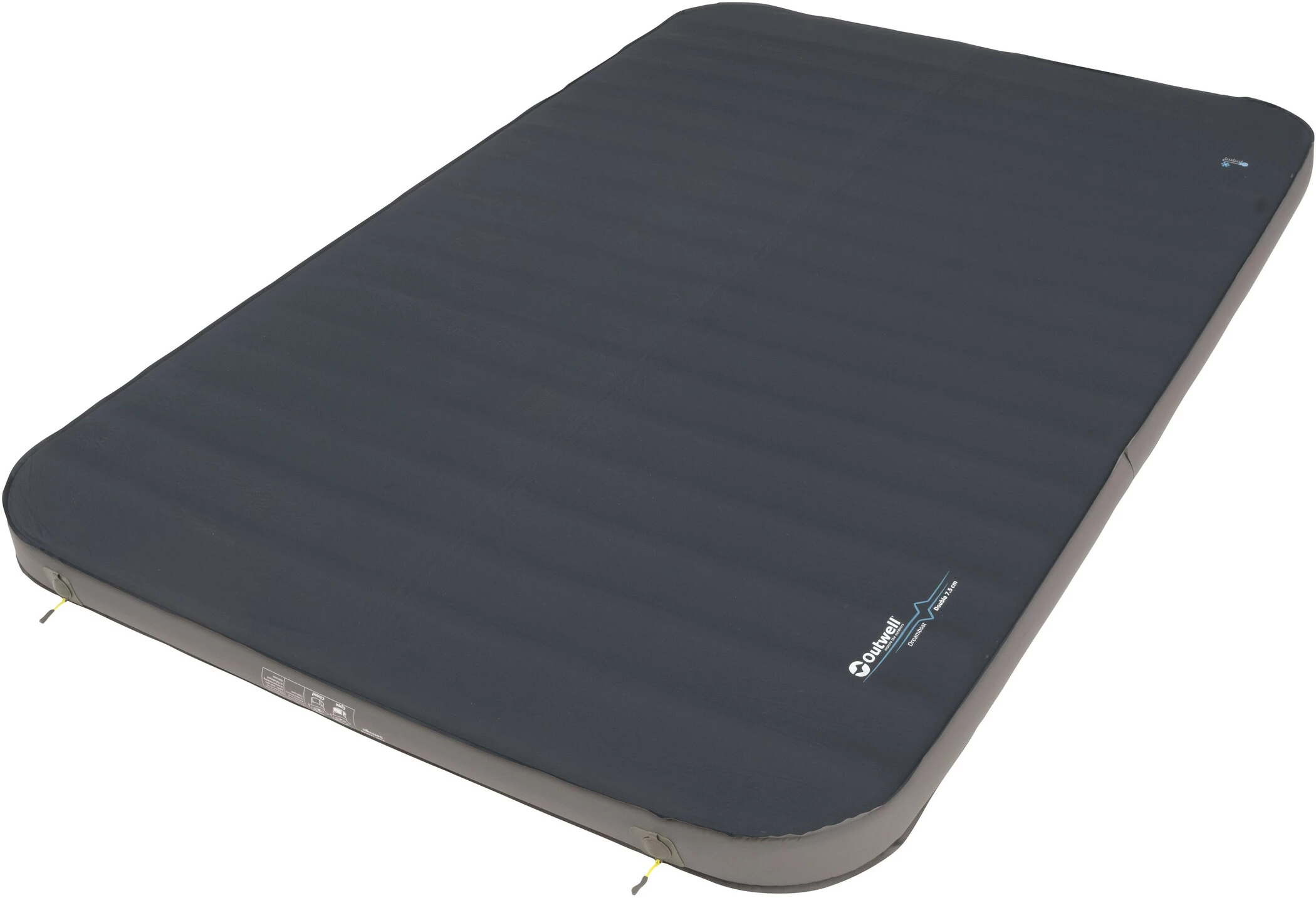 Outwell Dreamboat Double Airbed 7,5cm, Blauw