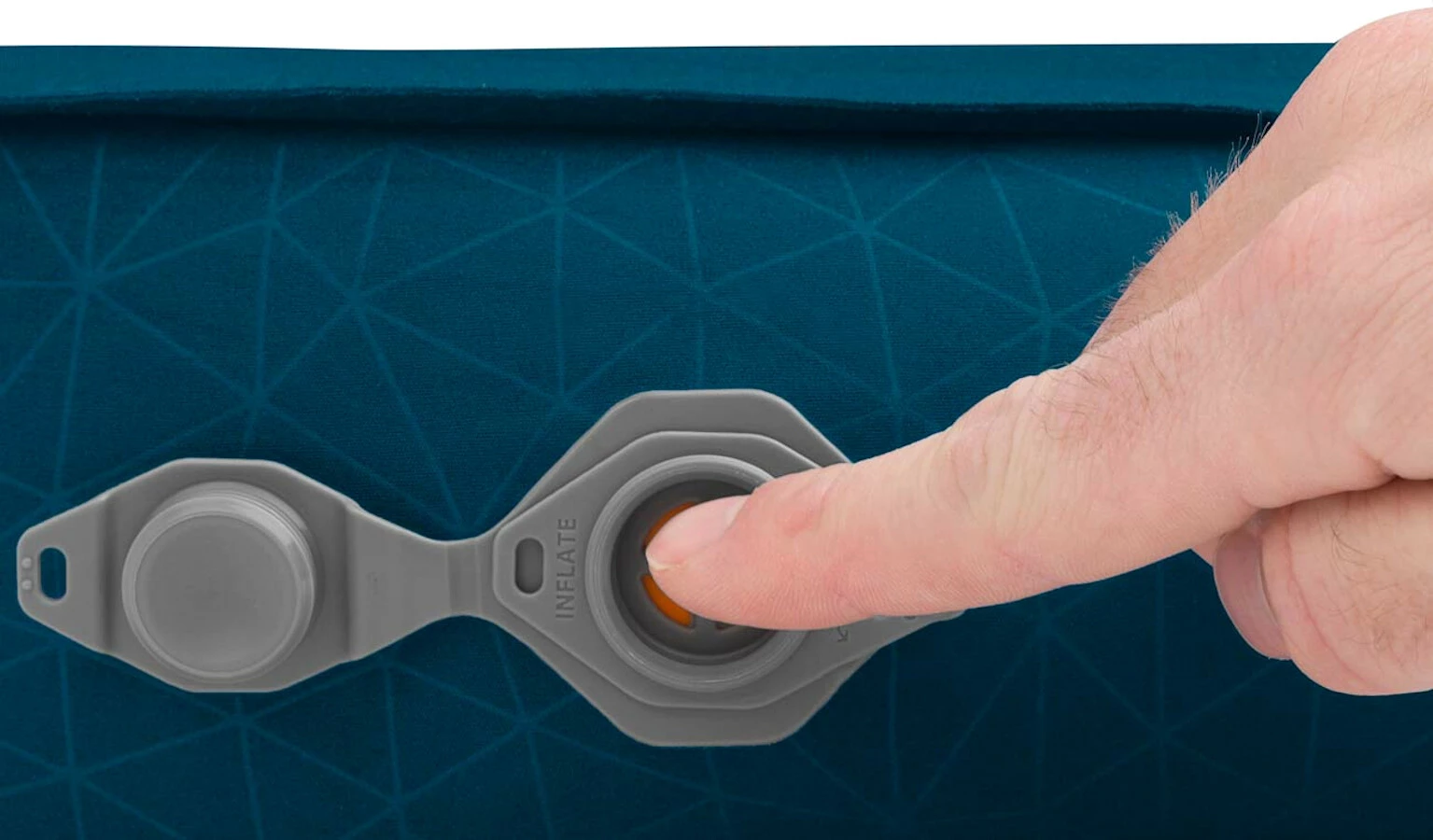 Sea To Summit Comfort Deluxe S.I. Mat Double, Blauw - Afbeelding 16