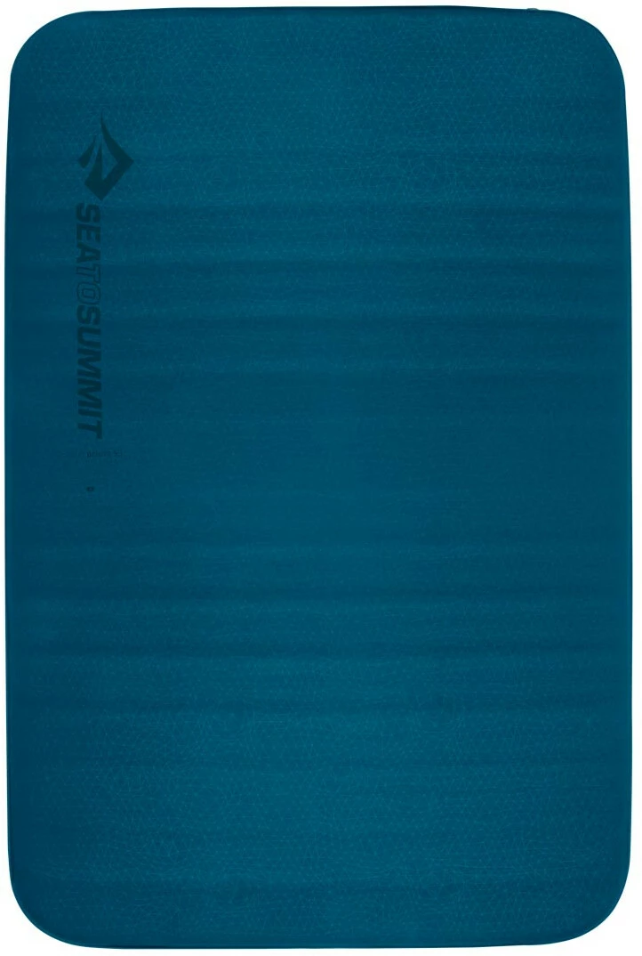 Sea To Summit Comfort Deluxe S.I. Mat Double, Blauw - Afbeelding 2