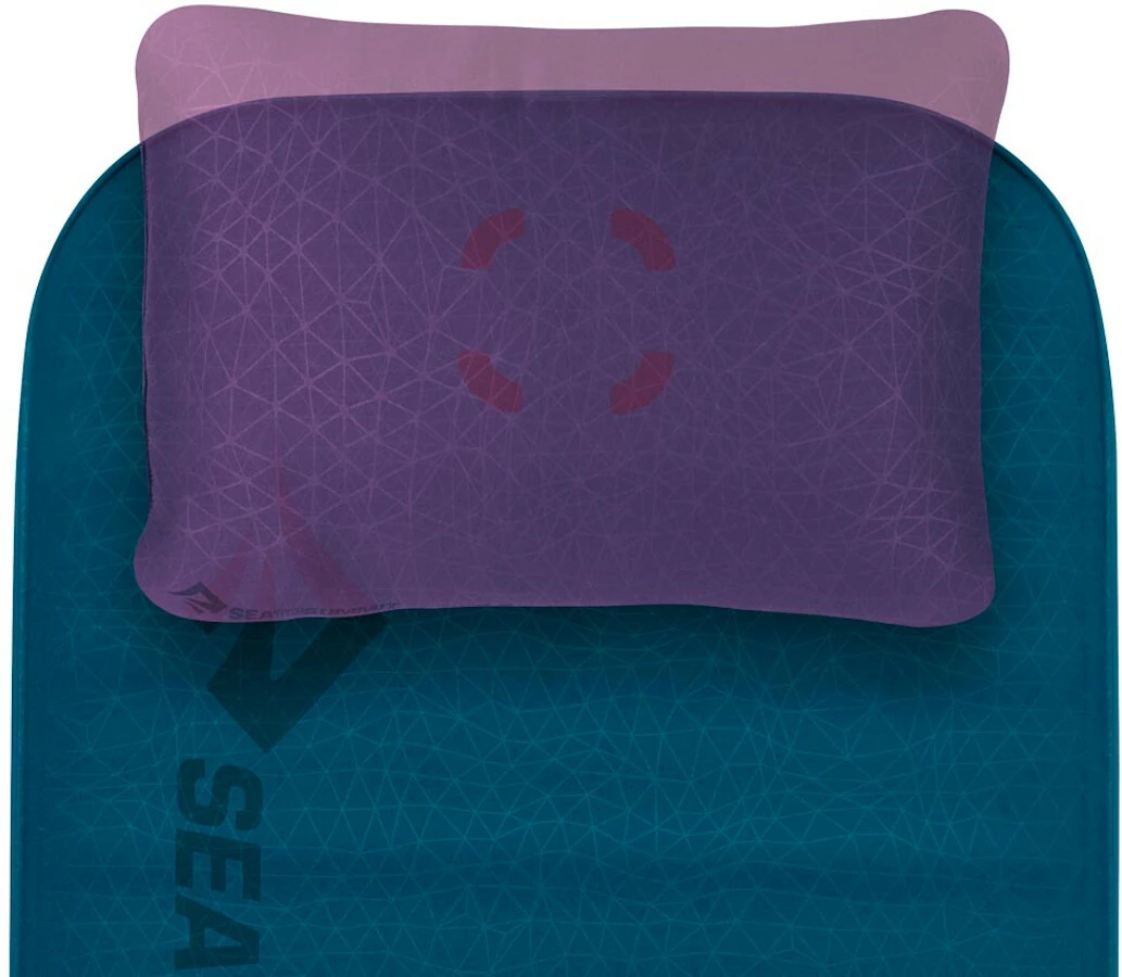 Sea To Summit Comfort Deluxe S.I. Mat Double, Blauw - Afbeelding 6