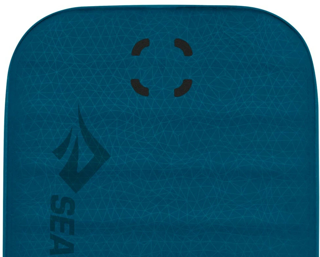 Sea To Summit Comfort Deluxe S.I. Mat Double, Blauw - Afbeelding 7