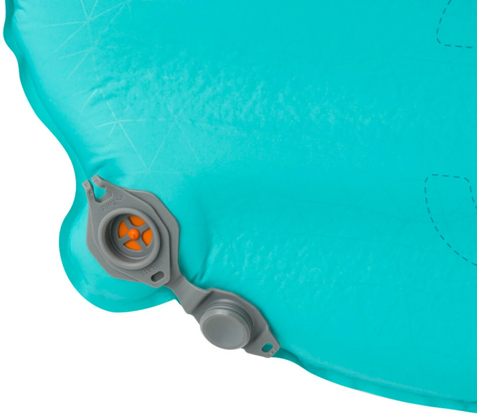 Sea To Summit Comfort Light Zelfopblaasbare Mat Large Dames, Turquoise - Afbeelding 3