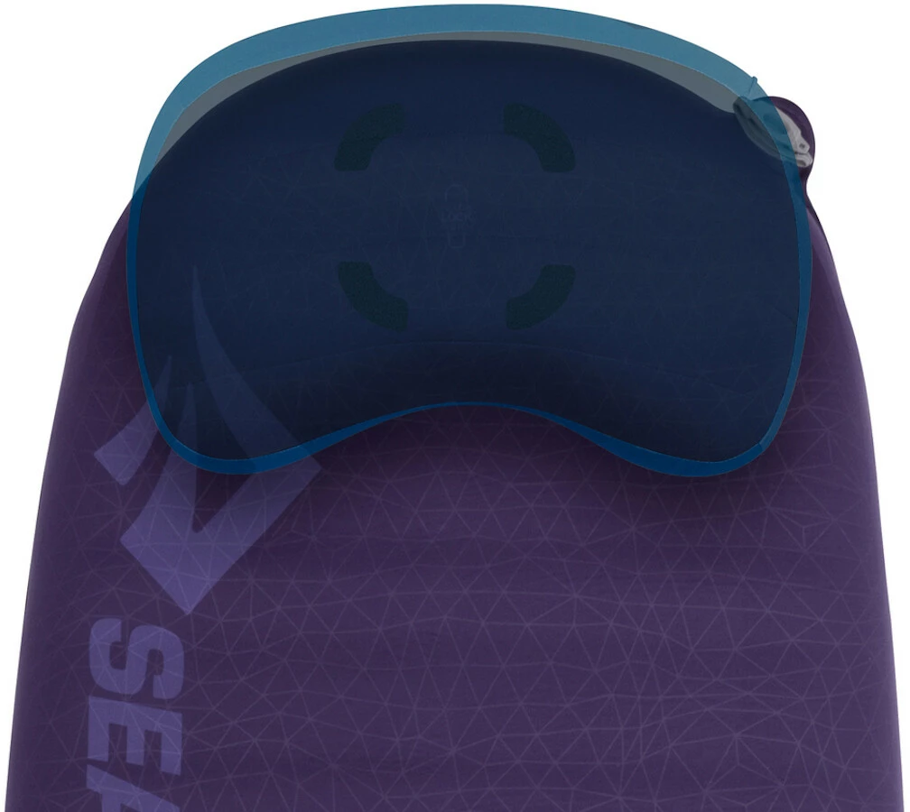 Sea To Summit Comfort Plus Self Inflating Mat Large Women, Violet - Afbeelding 2